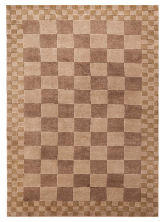 Siena Himalayan  Beige Brown Contemporary