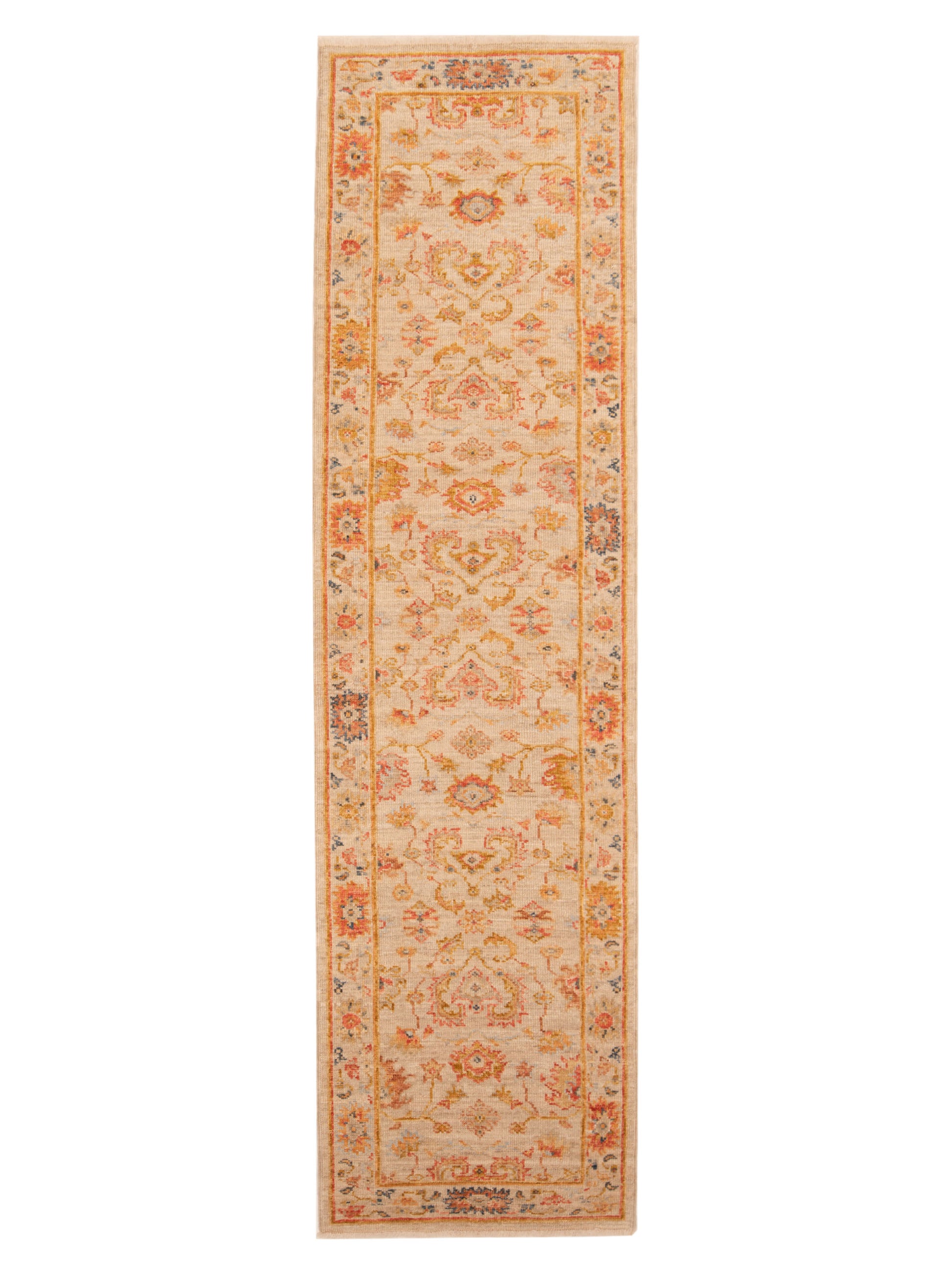 Anadol Angora Oushak  Ivory Ivory Traditional
