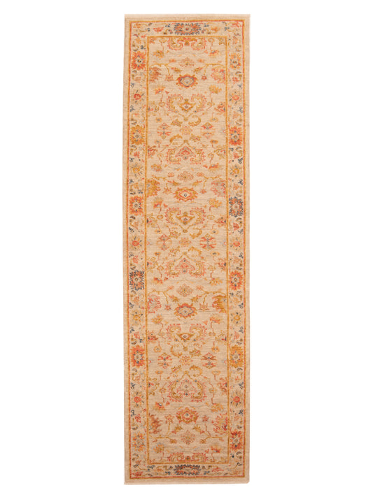Anadol Angora Oushak  Ivory Ivory Traditional