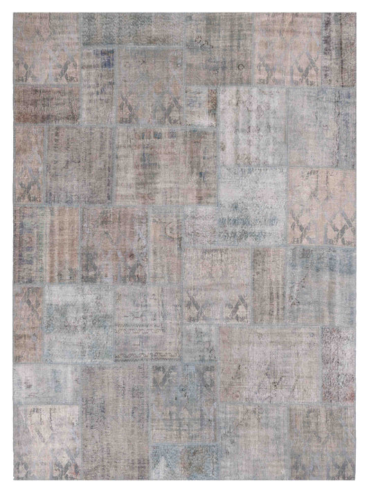 Pasha Turkish Vestige Patchwork  Blue  Contemporary
