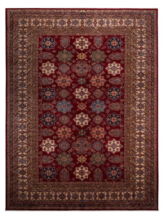 Nomad Super Kazak  Red Ivory Tribal