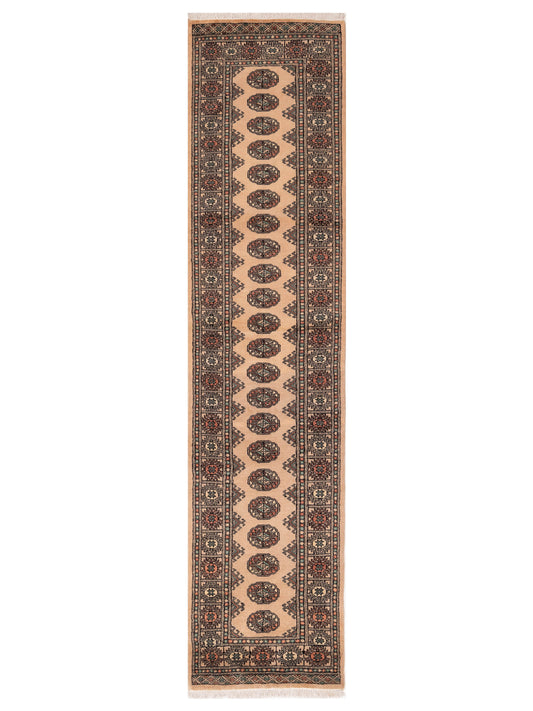 Nomad Bokhara  Beige Beige Traditional