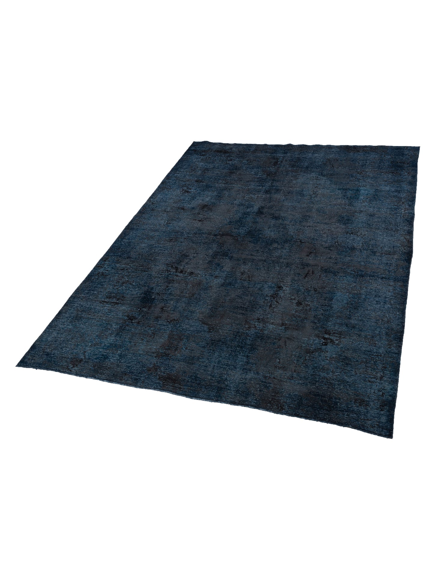 Vintage 133165 Indigo 9.10x13.7 Hand Knotted Rug