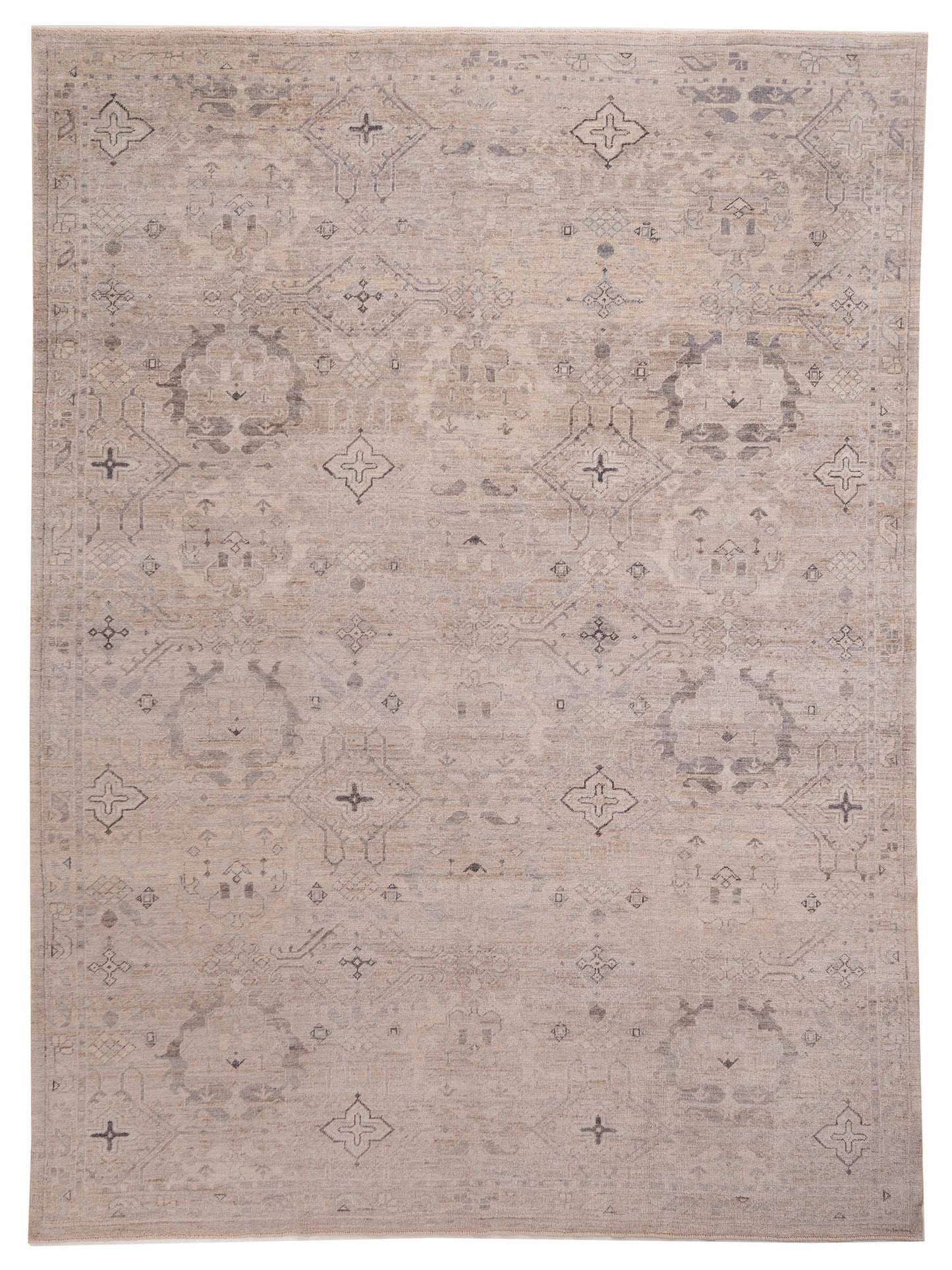 Anadol Angora Oushak  Silver Silver Traditional