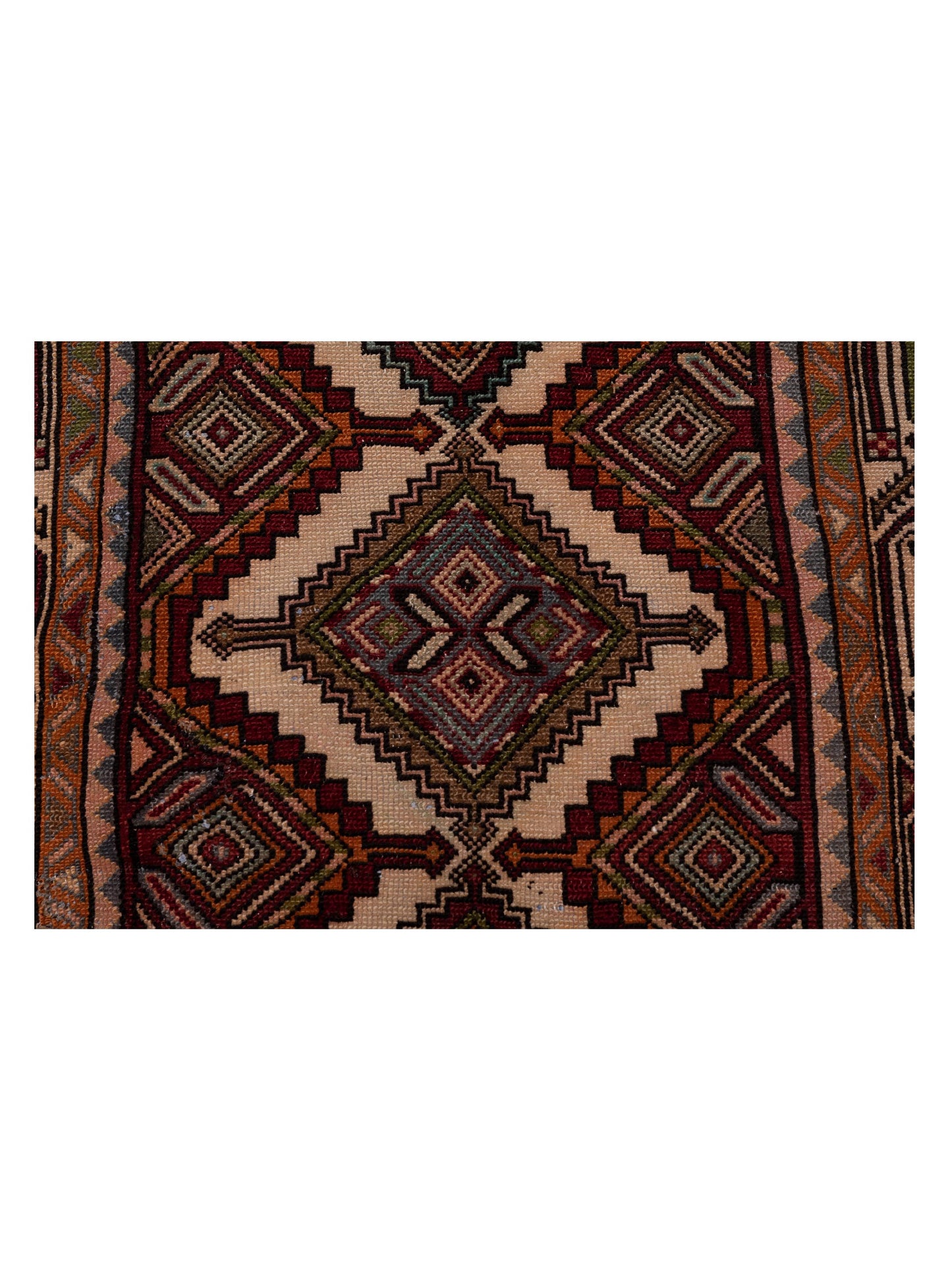 Persian 147687 Multi Multi 2.9x10.8 Hand Knotted Rug