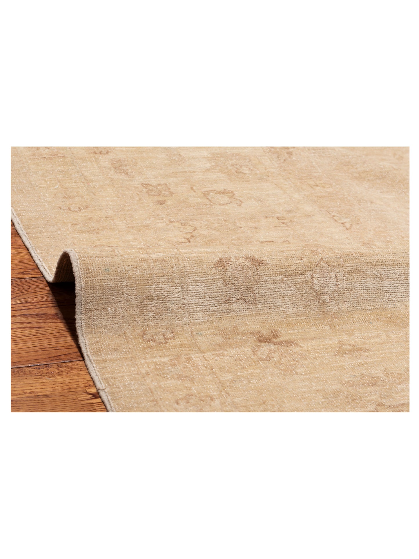 Laila 112485 Silver Cream 11.6x14.1 Hand Knotted Rug