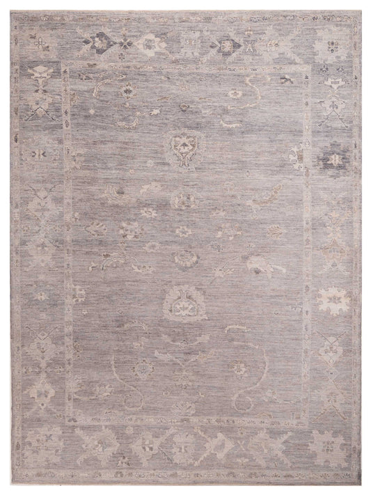 Anadol Angora Oushak  Gray Gray Traditional