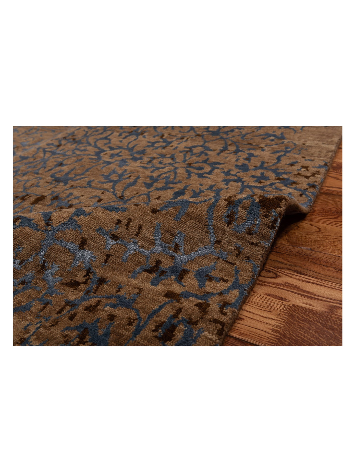 Tibetino 124327 Brown 6.1x8.11 Hand Knotted Rug