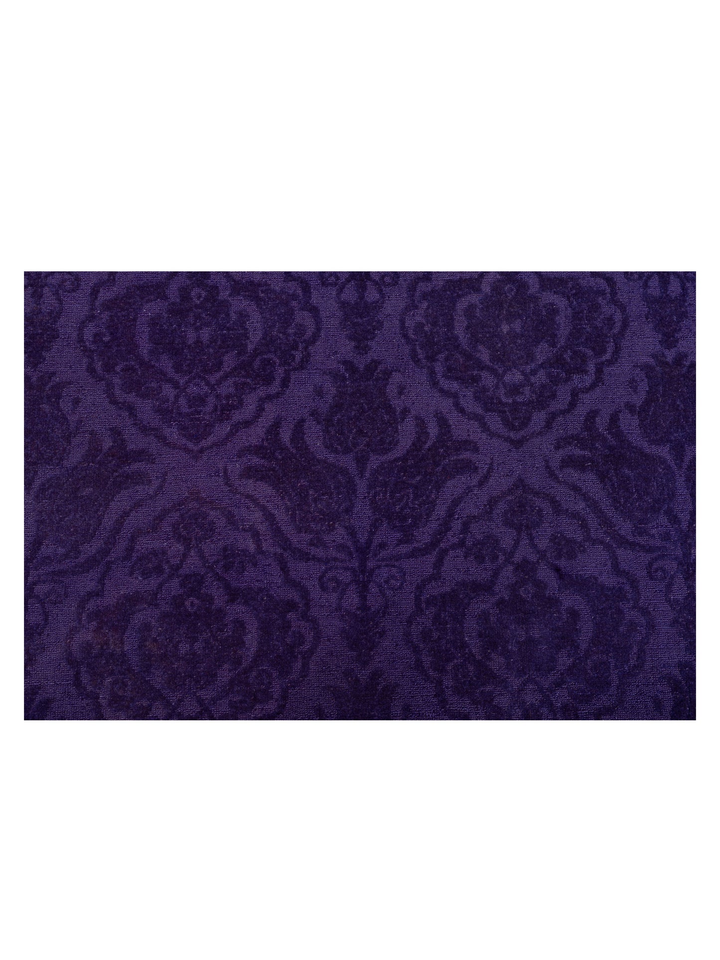 Color Bouquet 109174 Purple Purple 8.3x9.5 Hand Knotted Rug