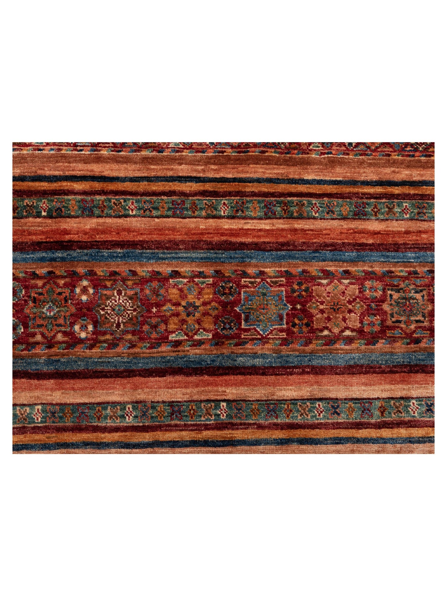 Khorjin 149052 Multi Multi 2.9x4 Hand Knotted Rug