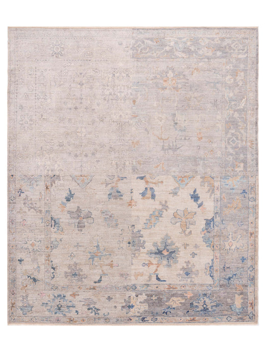 Anadol Angora Oushak  Silver Gray Traditional