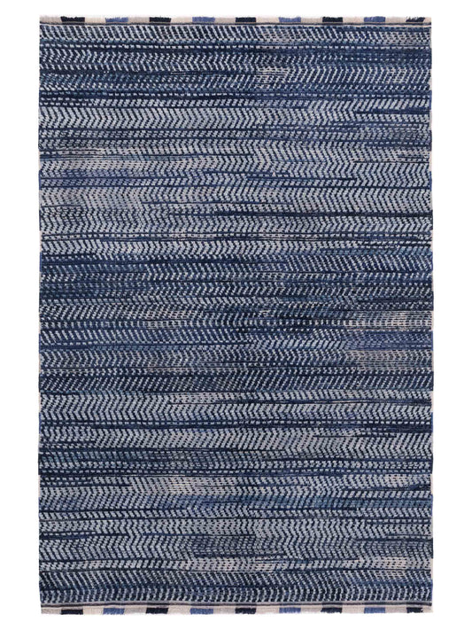 Pasha Atlas  Indigo Gray Contemporary 
