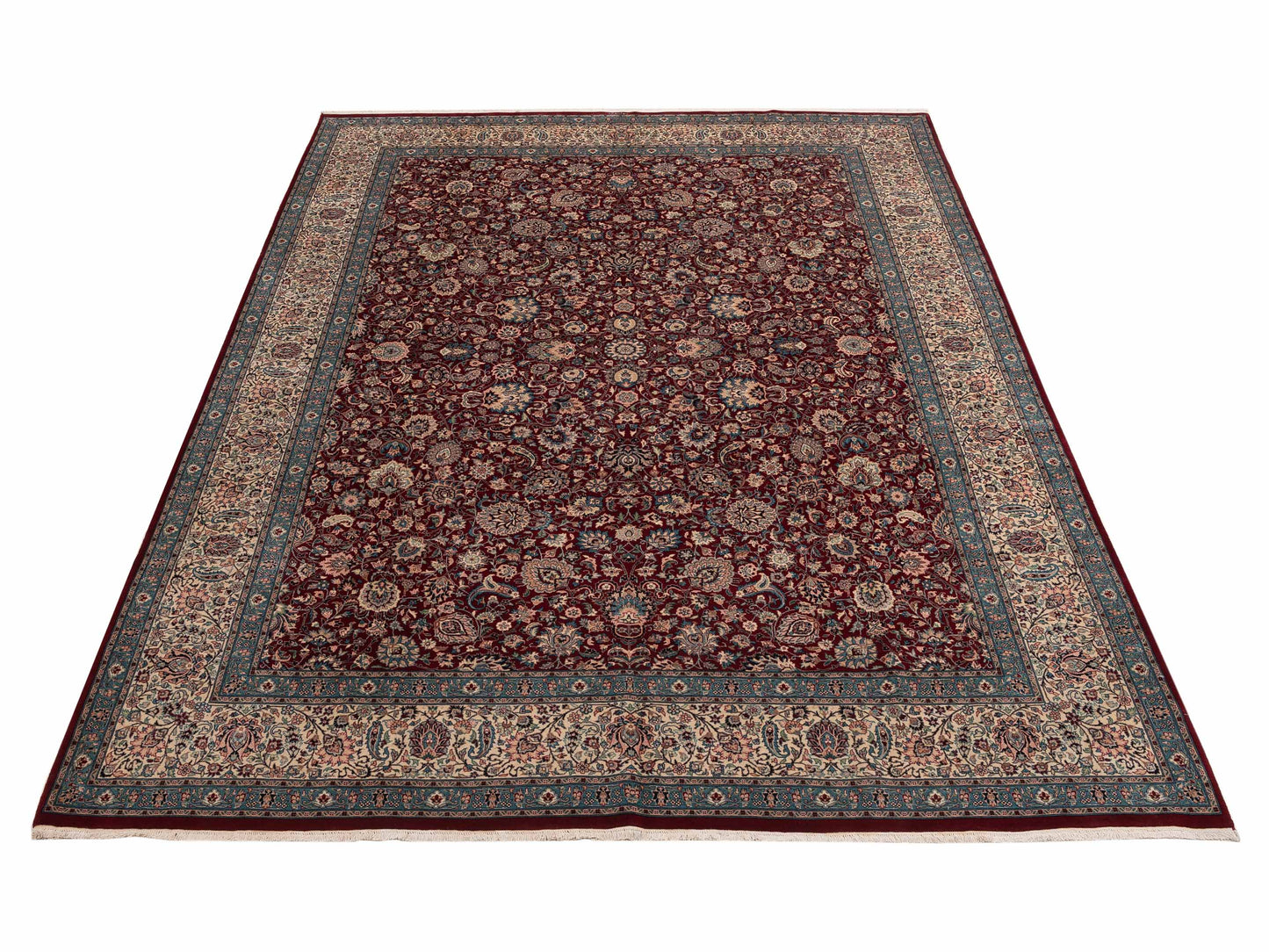 Royal 151016 Red Ivory 9.1x12.2 Hand Knotted Rug