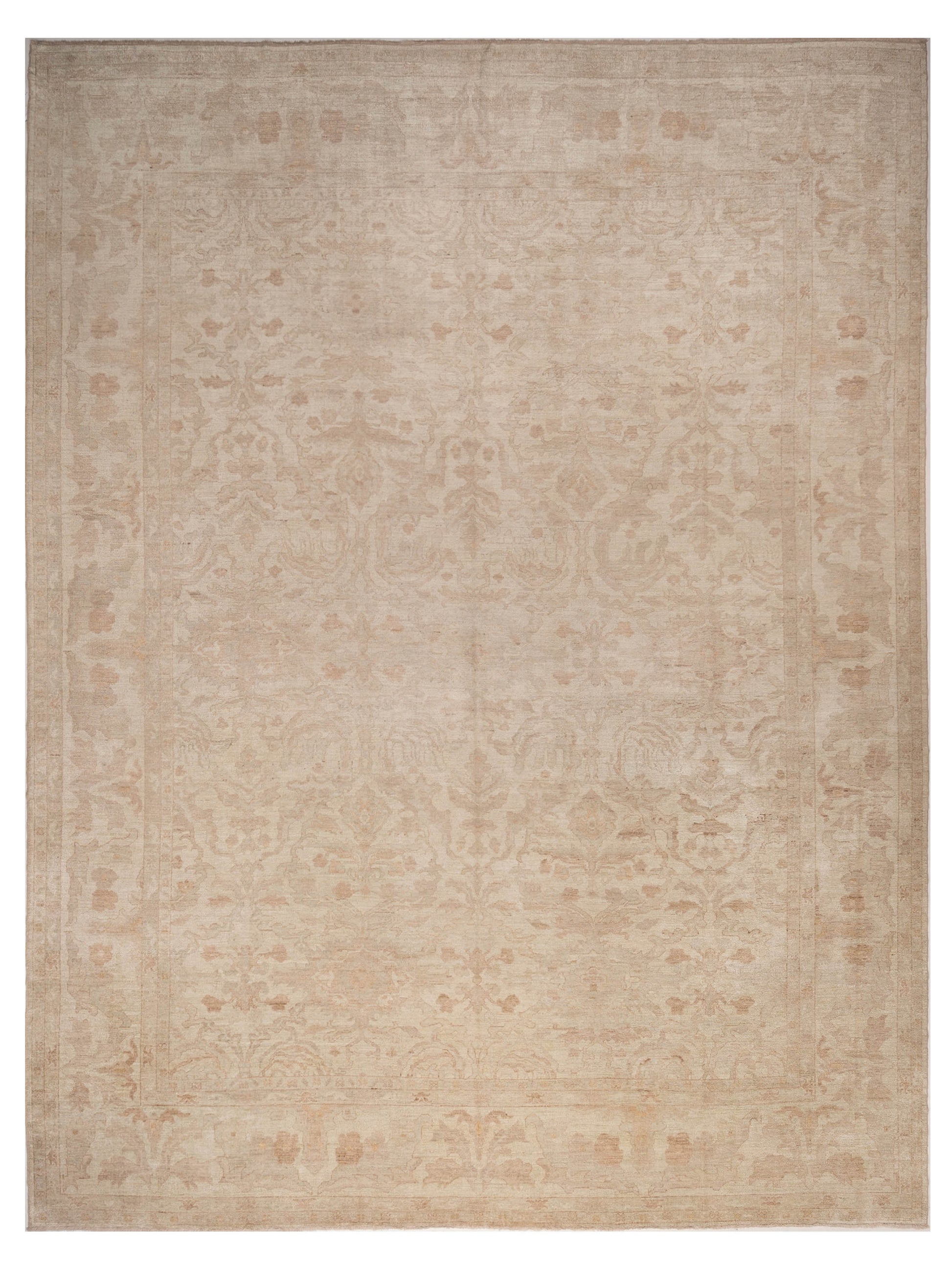 Anadol Angora Oushak  Beige Beige Traditional