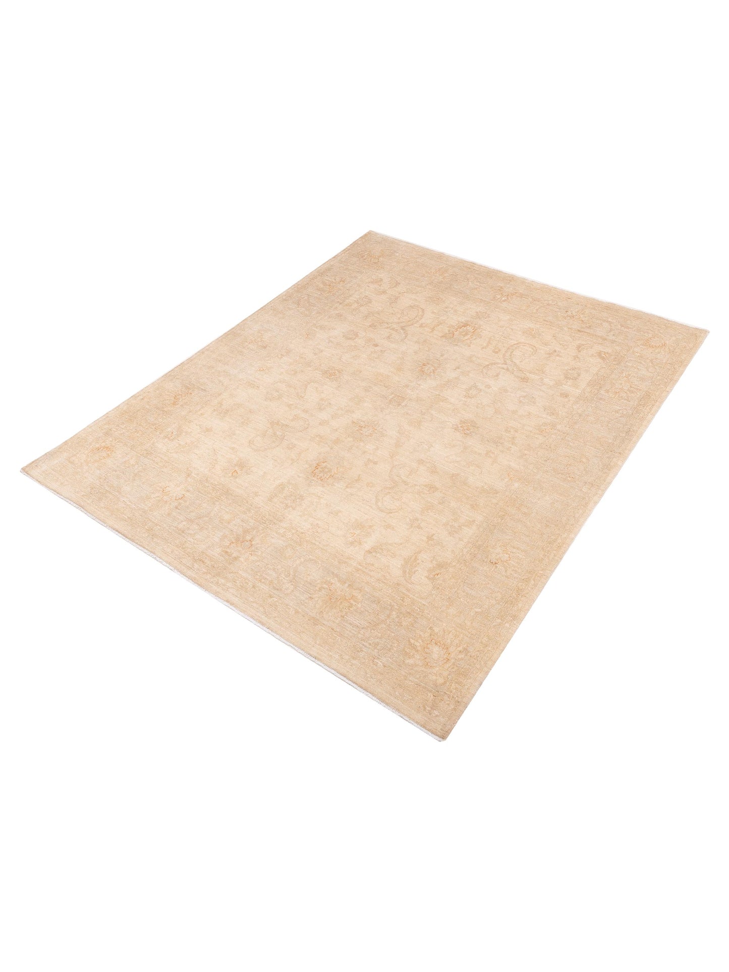 Sultan 153657 Ivory Silver 8x9.11 Hand Knotted Rug