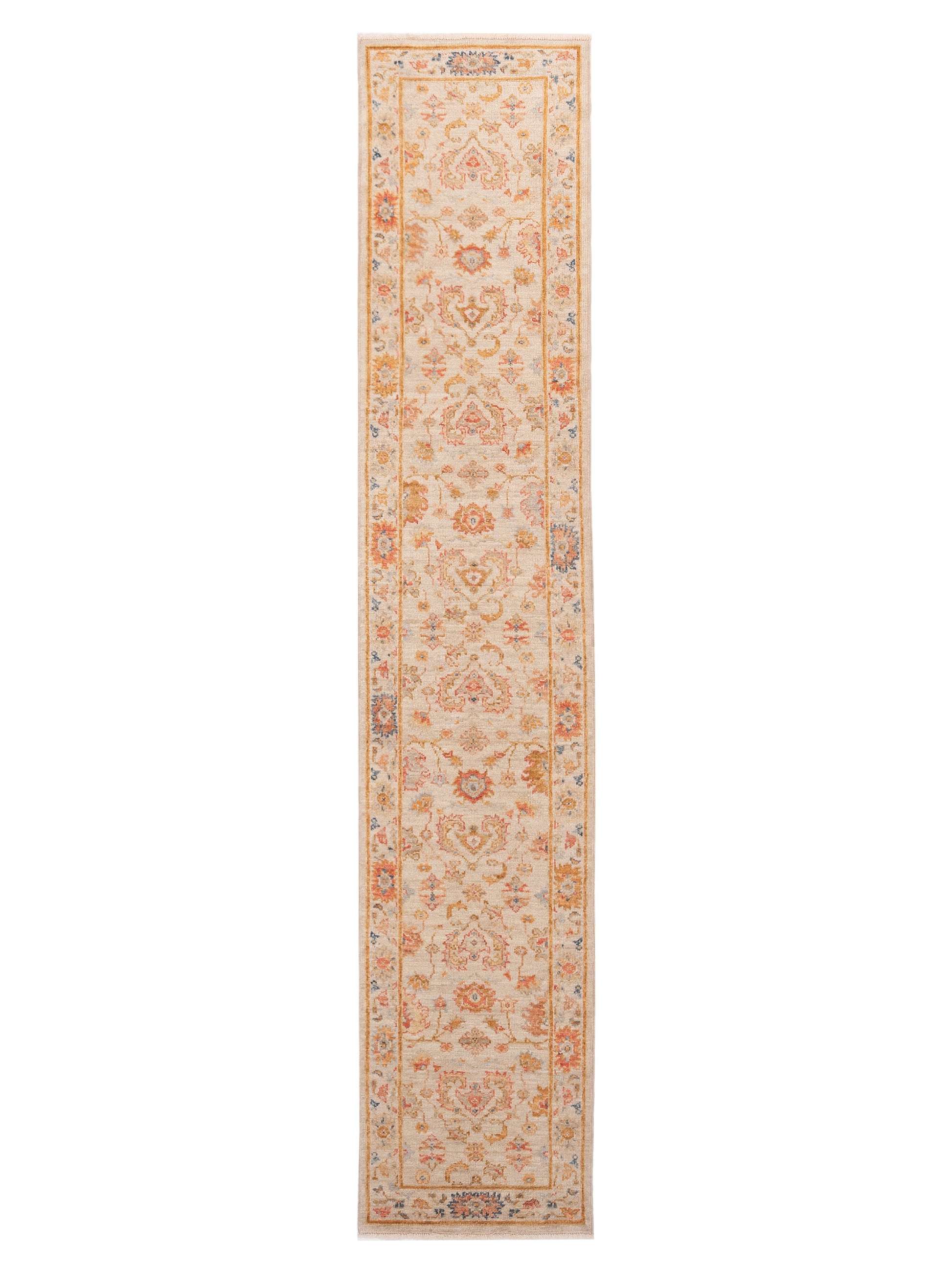 Anadol Angora Oushak  Ivory Ivory Traditional
