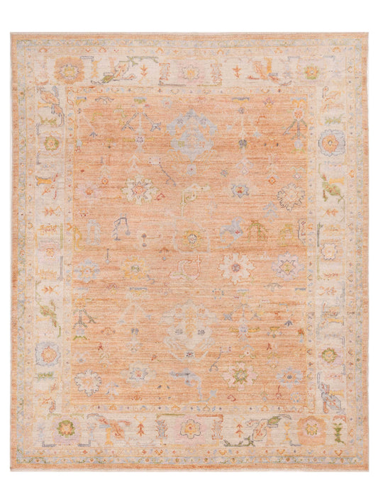 Anadol Angora Oushak  Pink Ivory Traditional