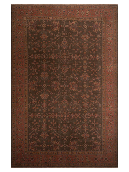 Pasha Turkish Elvan  Green Pink Traditional