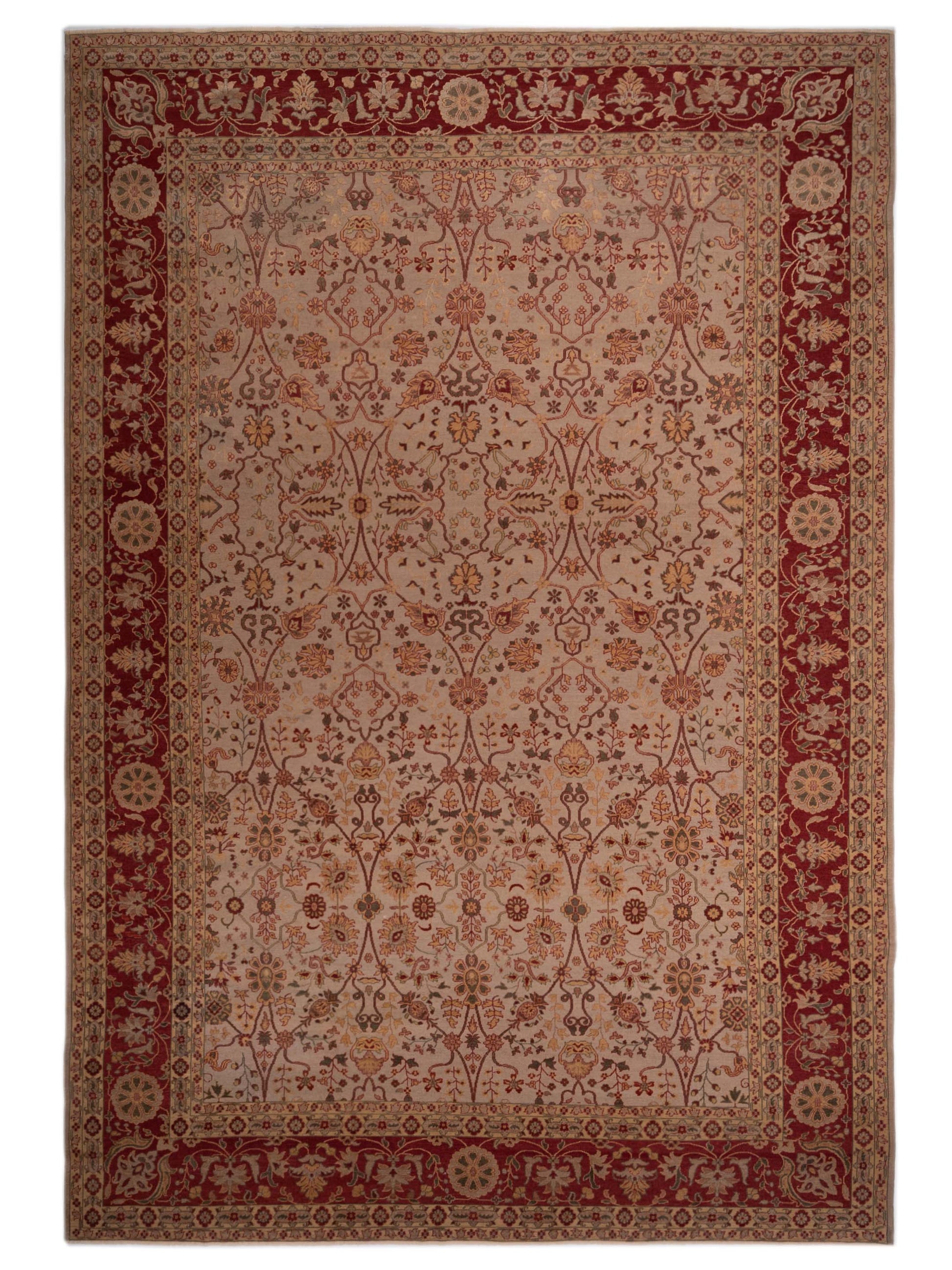 Pasha Antique Loom  Silver Red Traditional