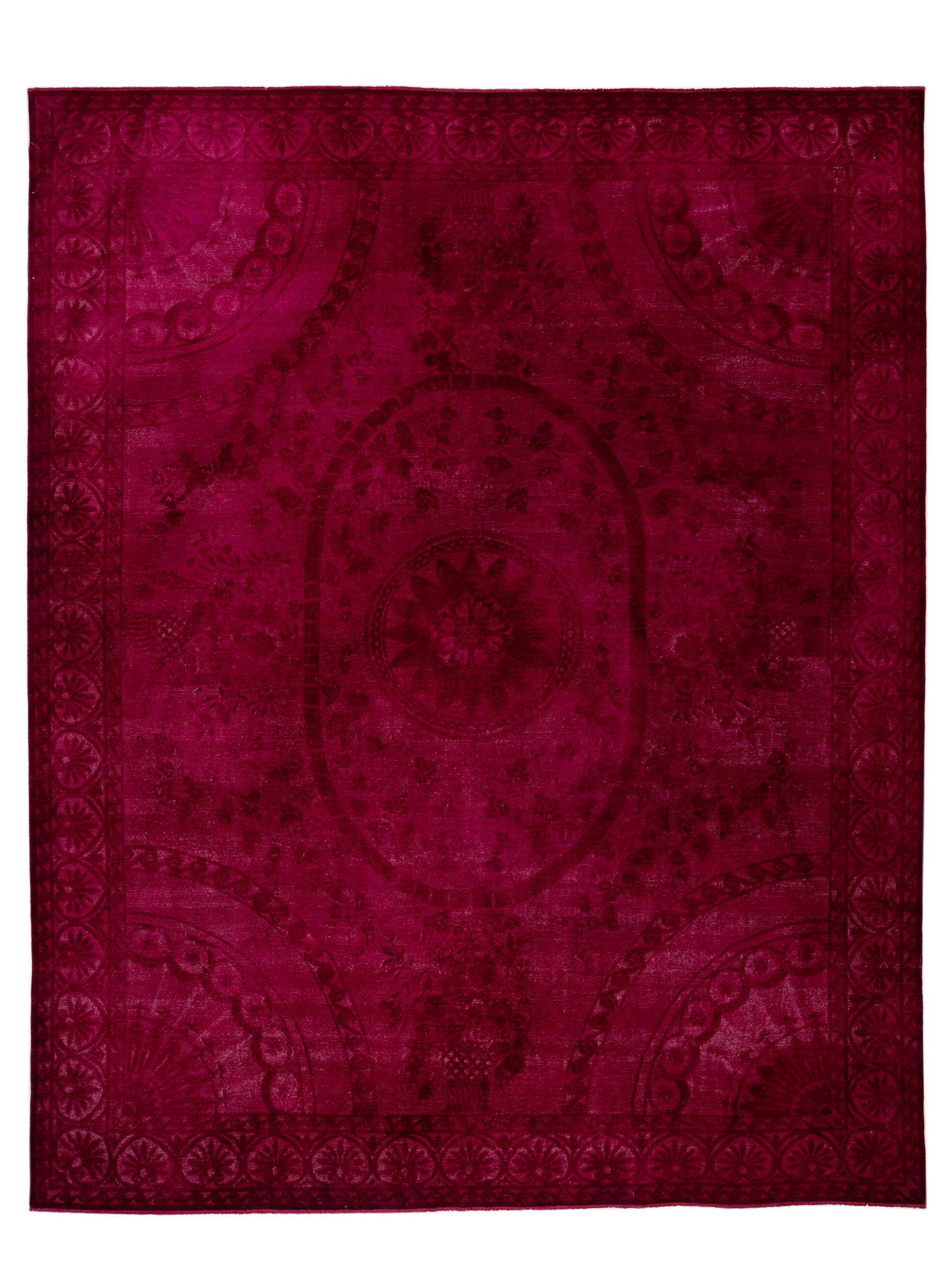 Pasha Vintage  Red  Contemporary