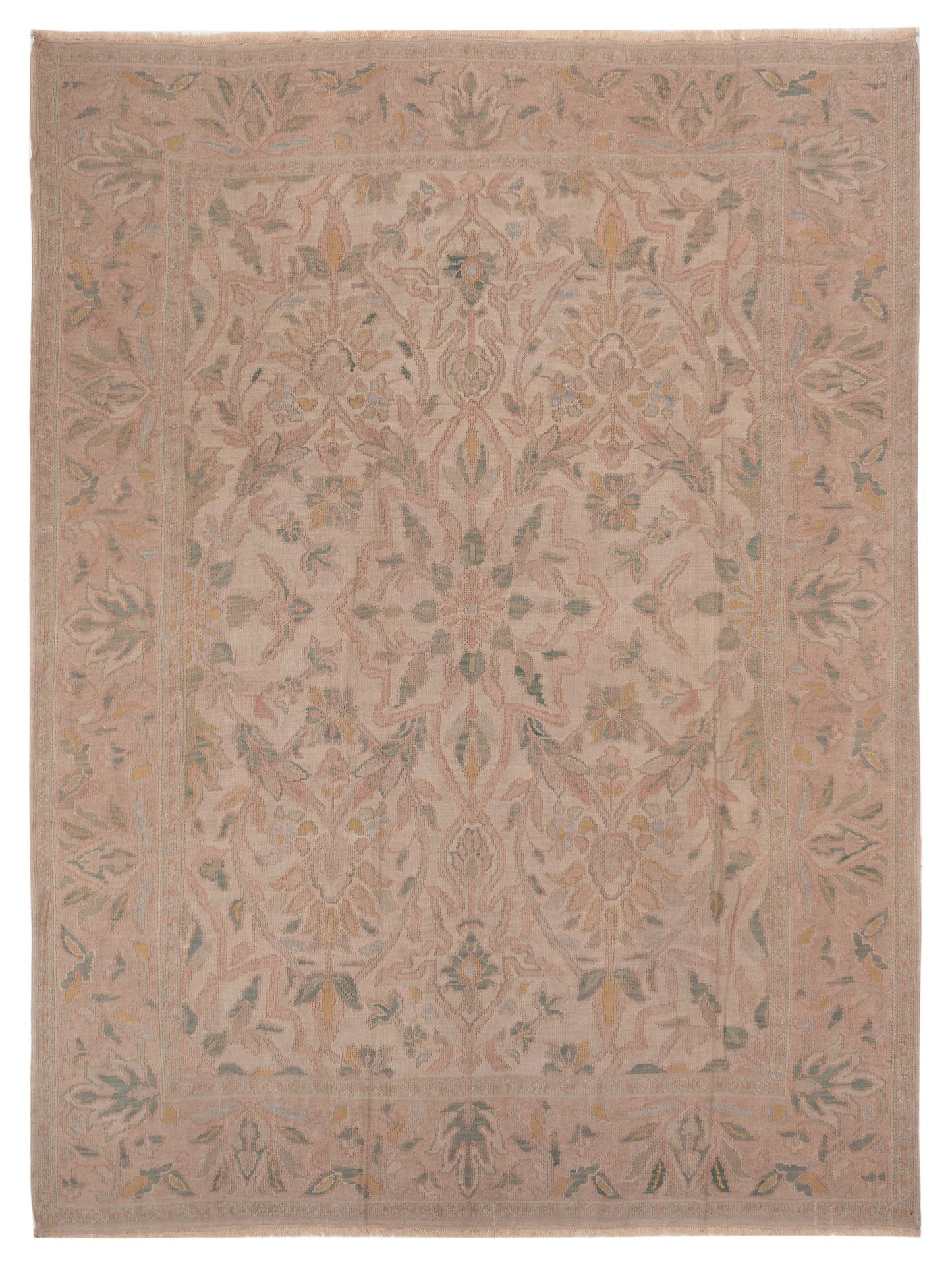 Pasha Transilvanian Kilim  Beige Cream Traditional