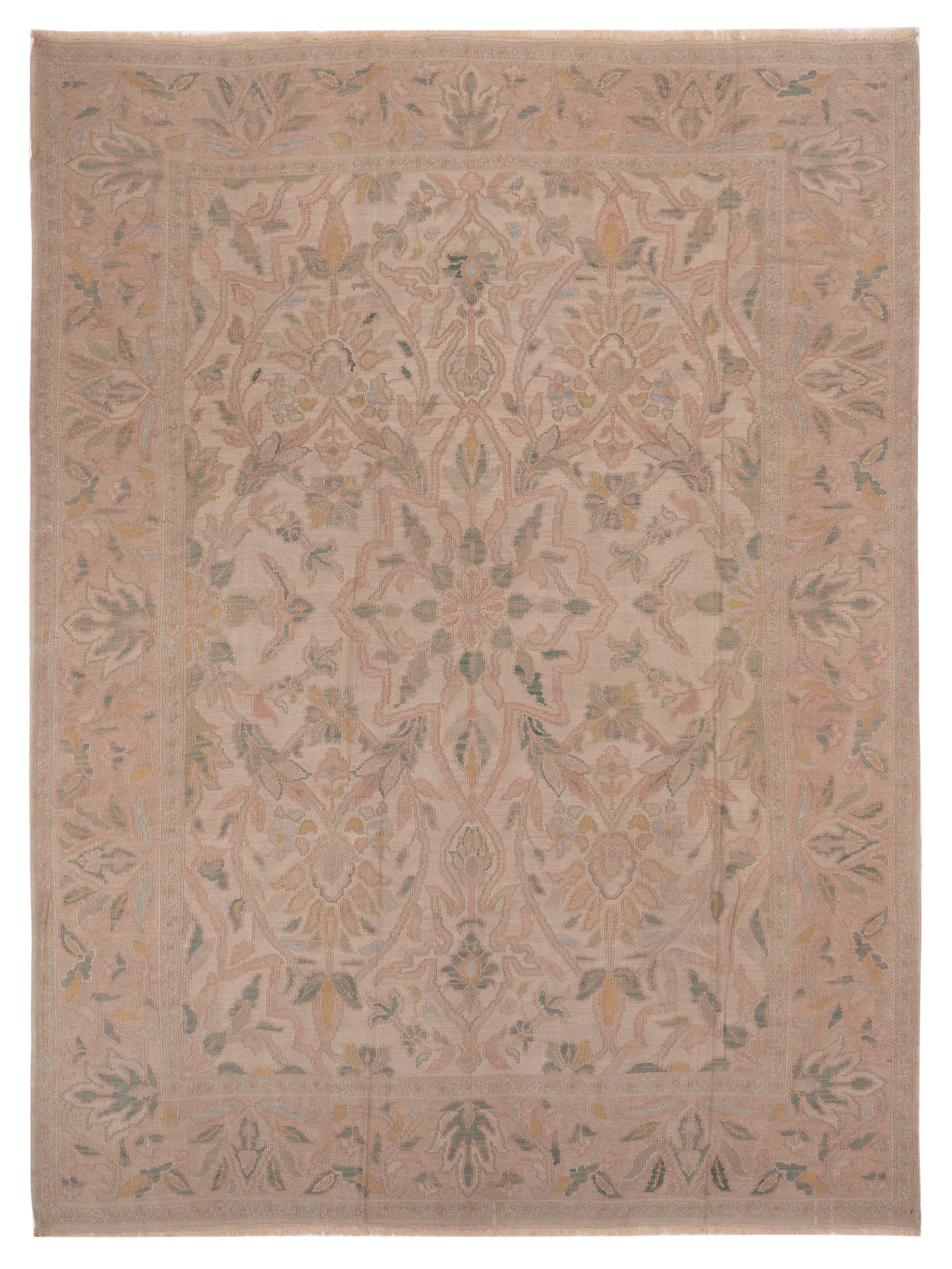 Pasha Transilvanian Kilim  Beige Cream Traditional