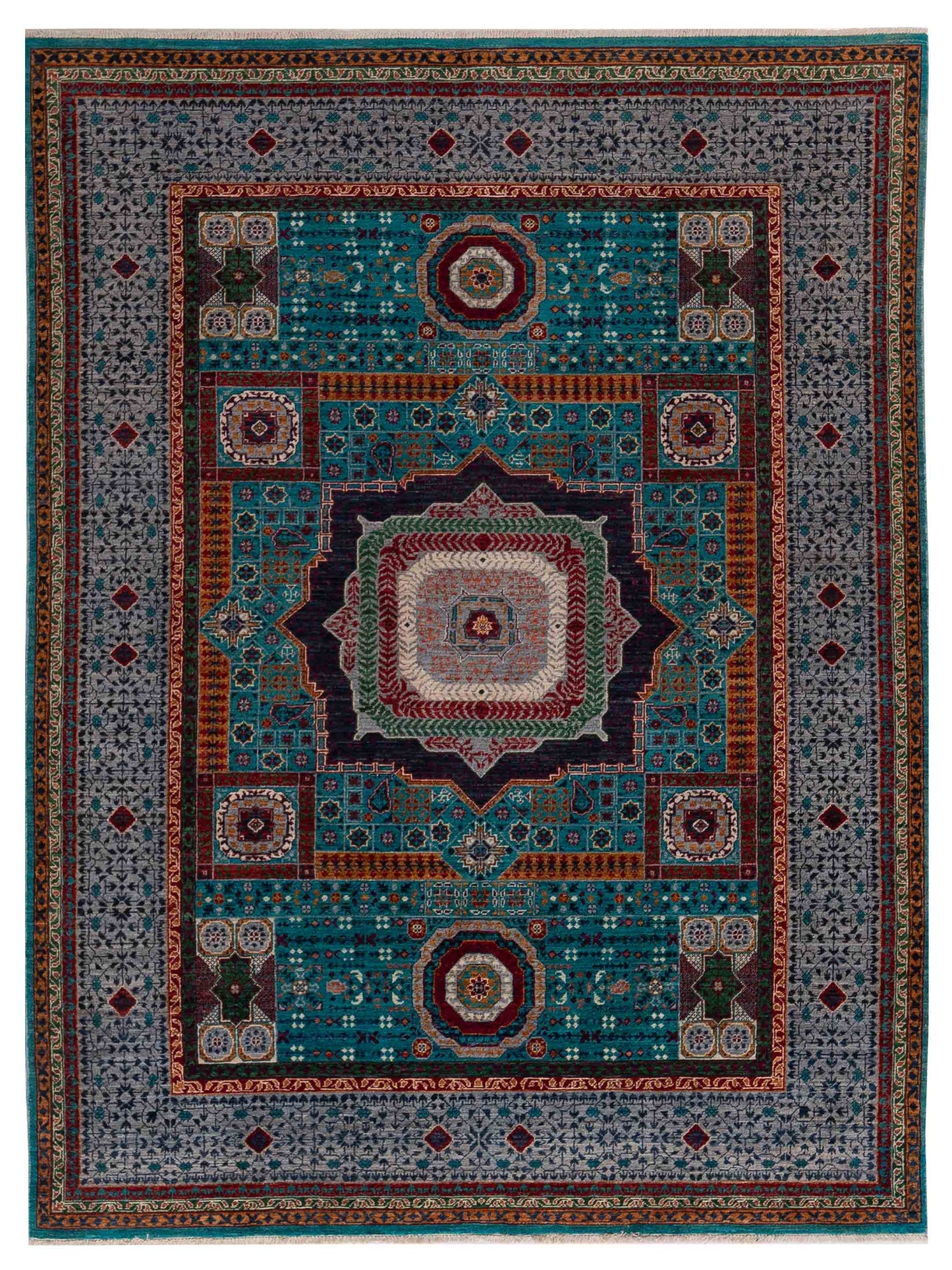 Nomad Super Mamluk  Blue Gray Traditional