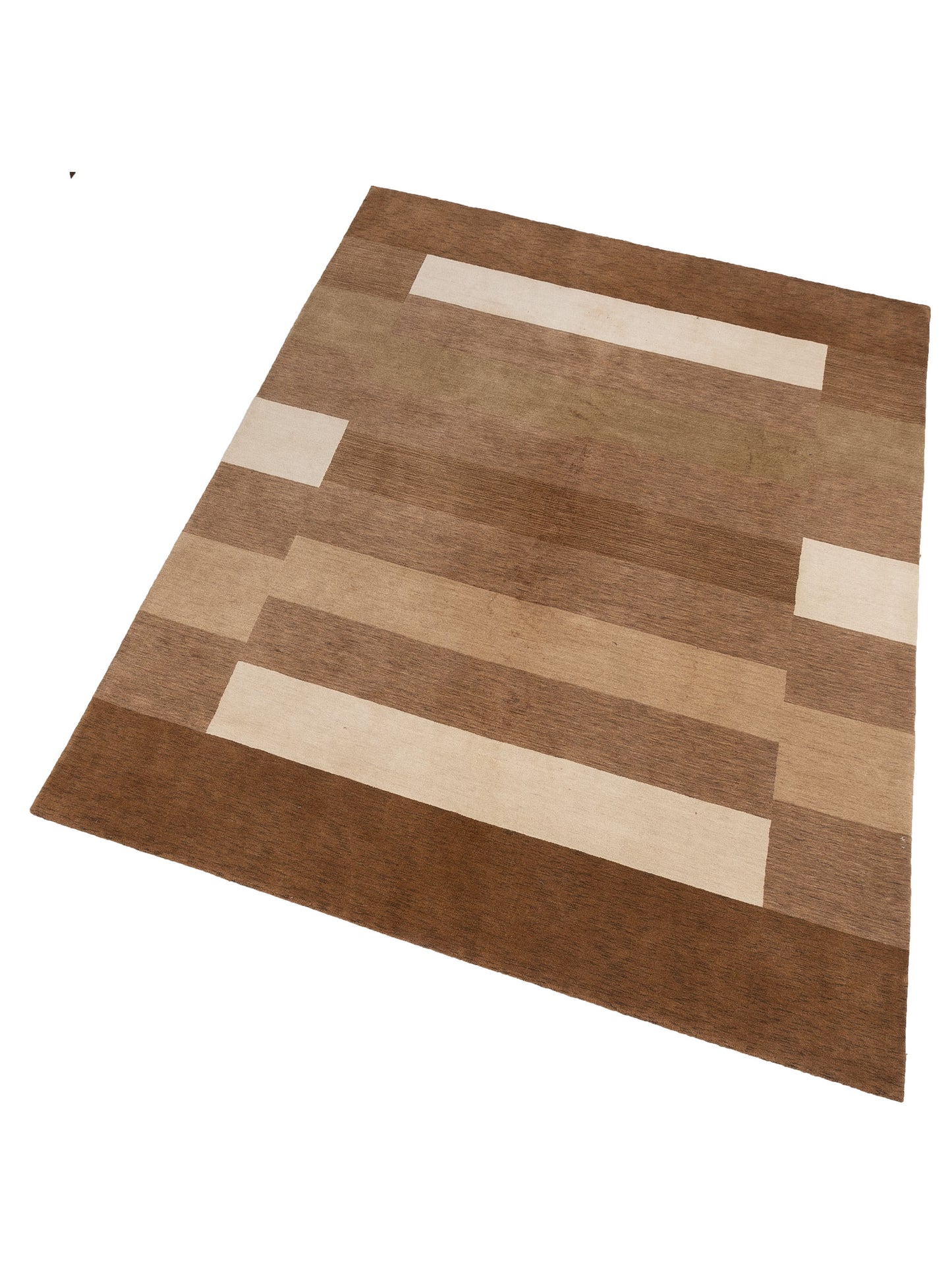 Himalayan 109808 Brown 7.11x11.1 Hand Knotted Rug