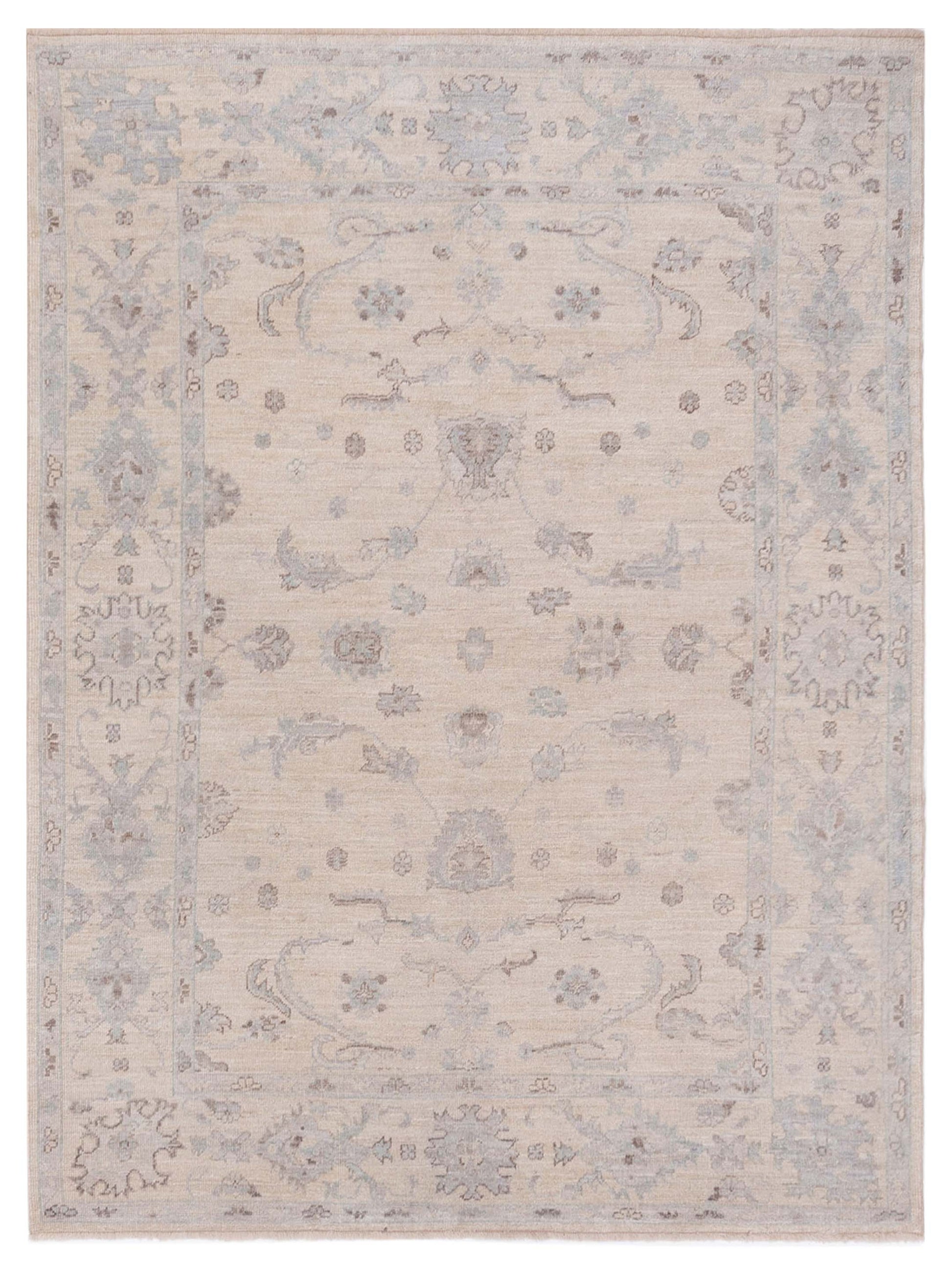 Anadol Angora Oushak  Ivory Ivory Traditional