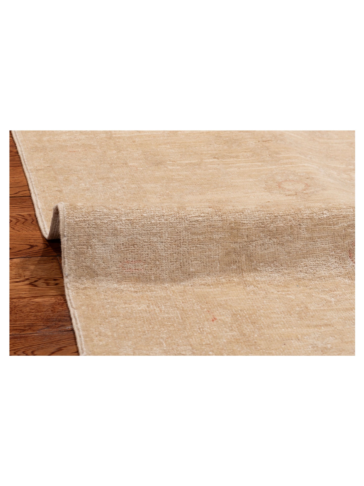 Sultan 153664 Ivory Ivory 2.7x9.4 Hand Knotted Rug