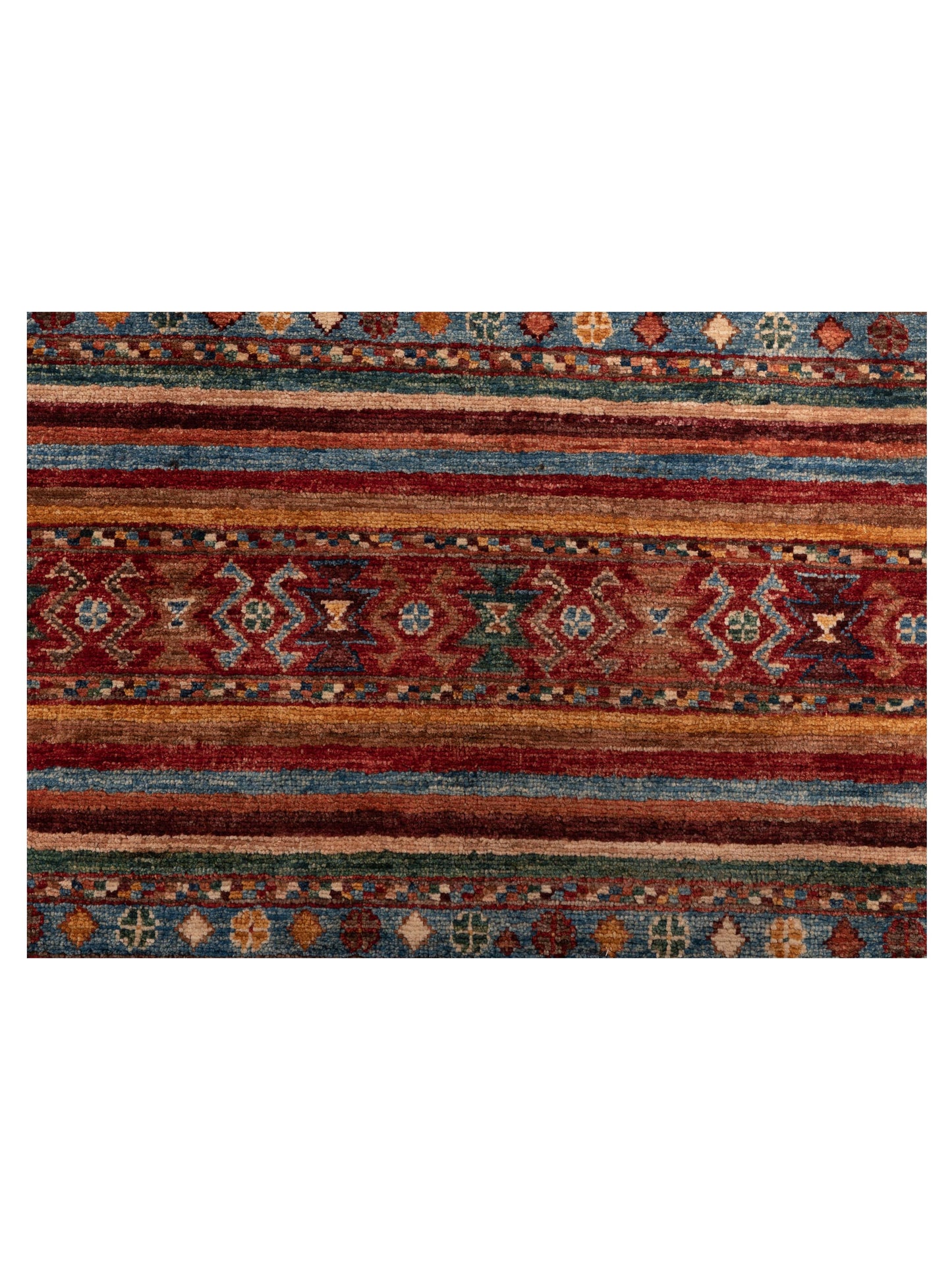 Khorjin 148794 Multi Multi 2.10x4 Hand Knotted Rug