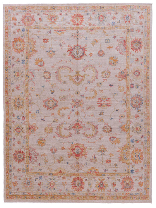 Anadol Angora Oushak  Ivory Ivory Traditional