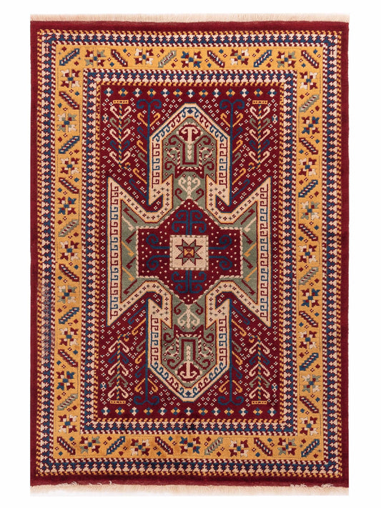 Pasha Turkish Shirwan  Red Gold Traditional