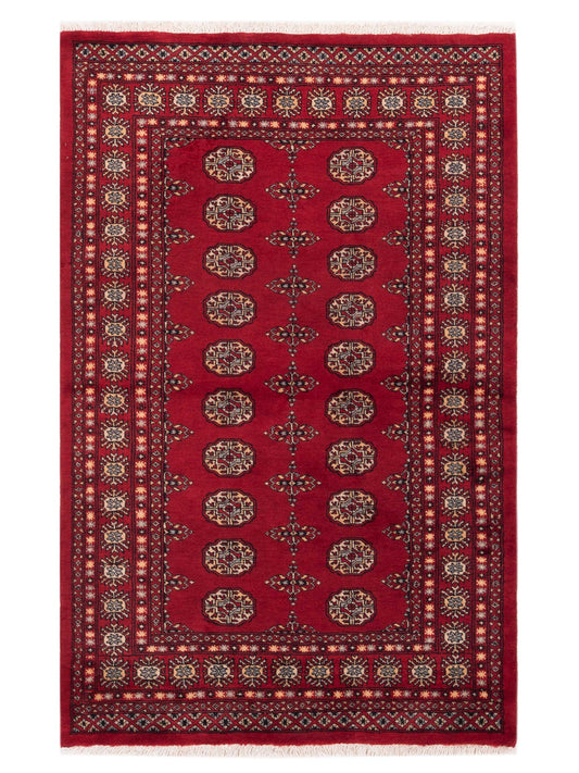 Nomad Bokhara  Red Red Traditional