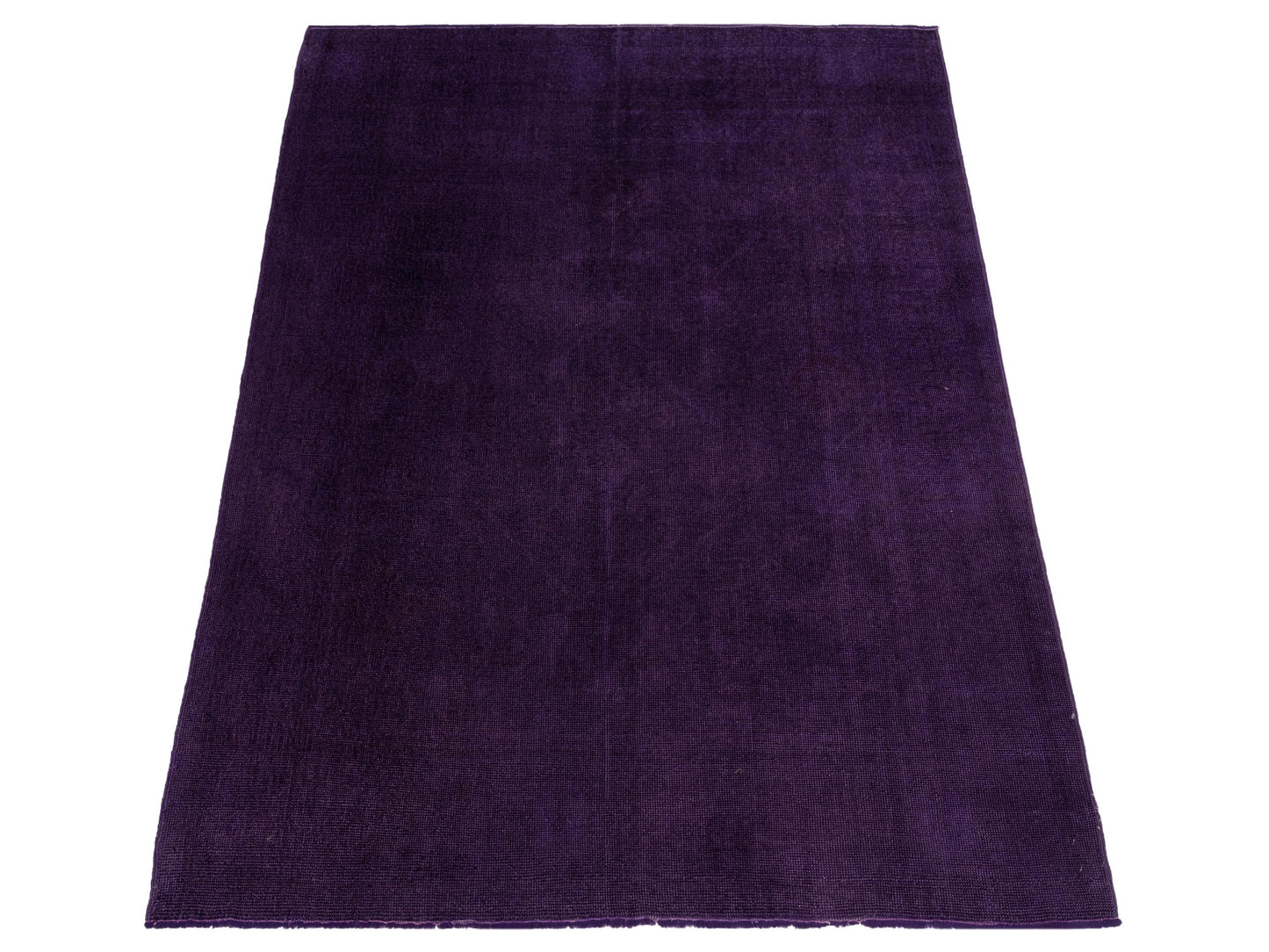 Vintage 97409 Purple 6.8x8.5 Hand Knotted Rug