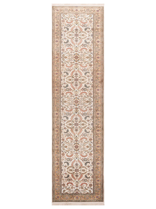 Pasha Pure Silk  Ivory Gold Traditional