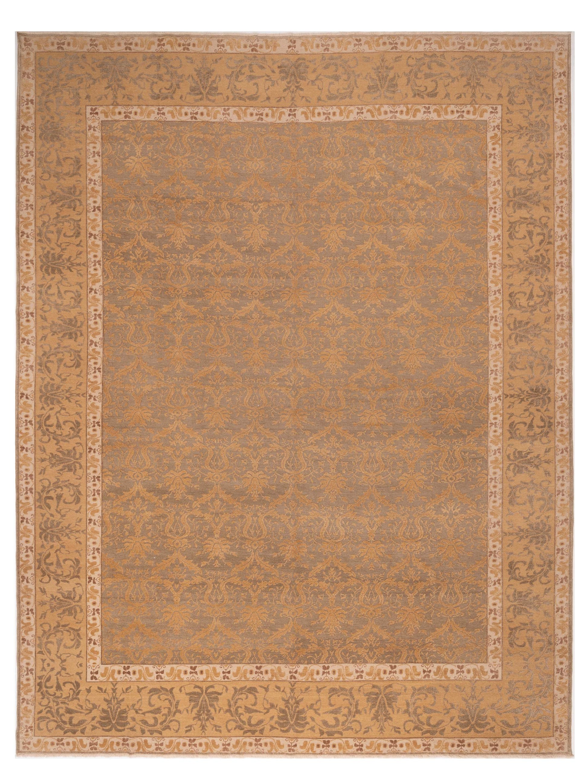 Pasha Antique Loom  Silver Gold Traditional