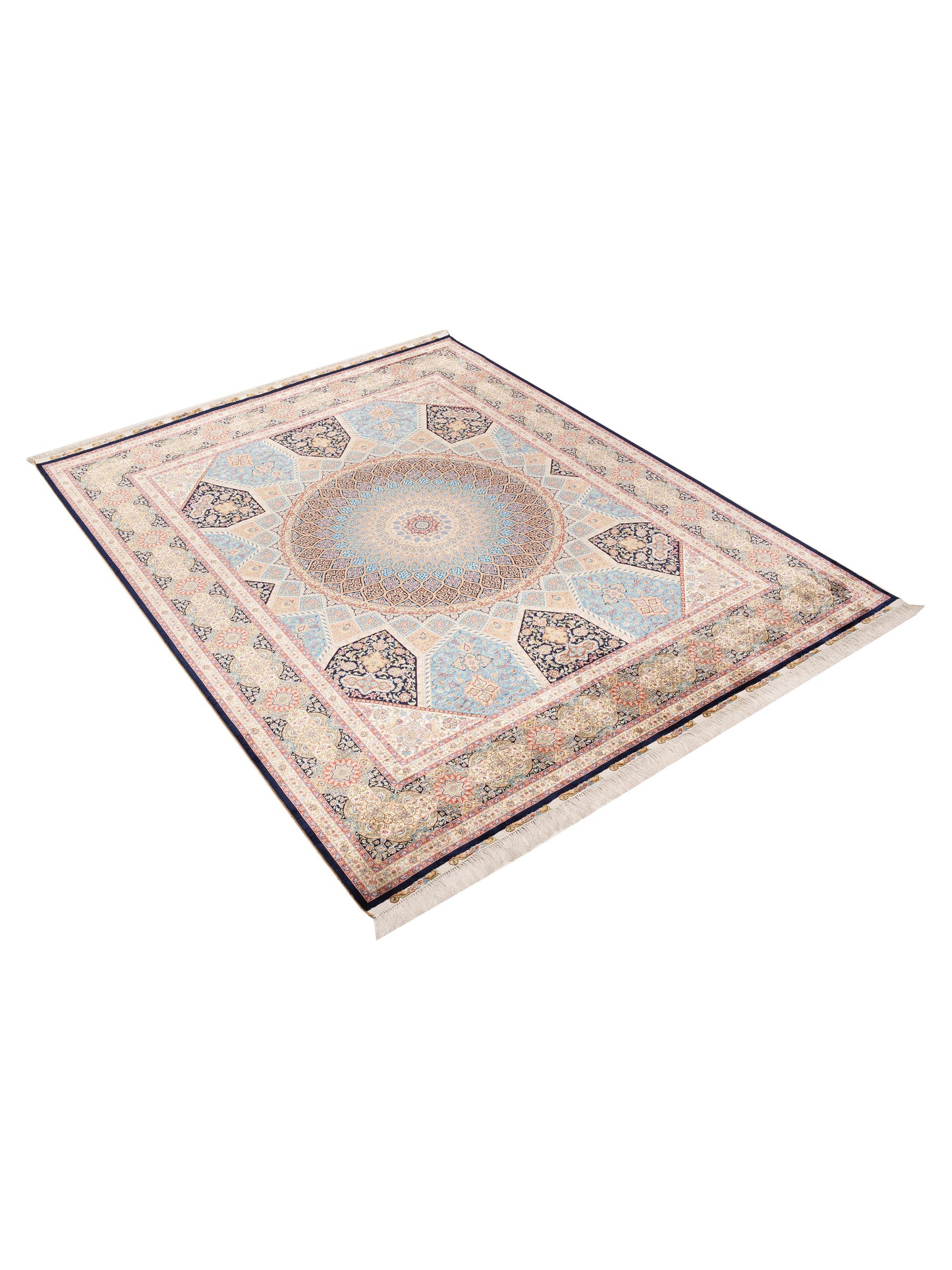 Elegance 150849 Multi Multi 8.2x10.1 Hand Knotted Rug