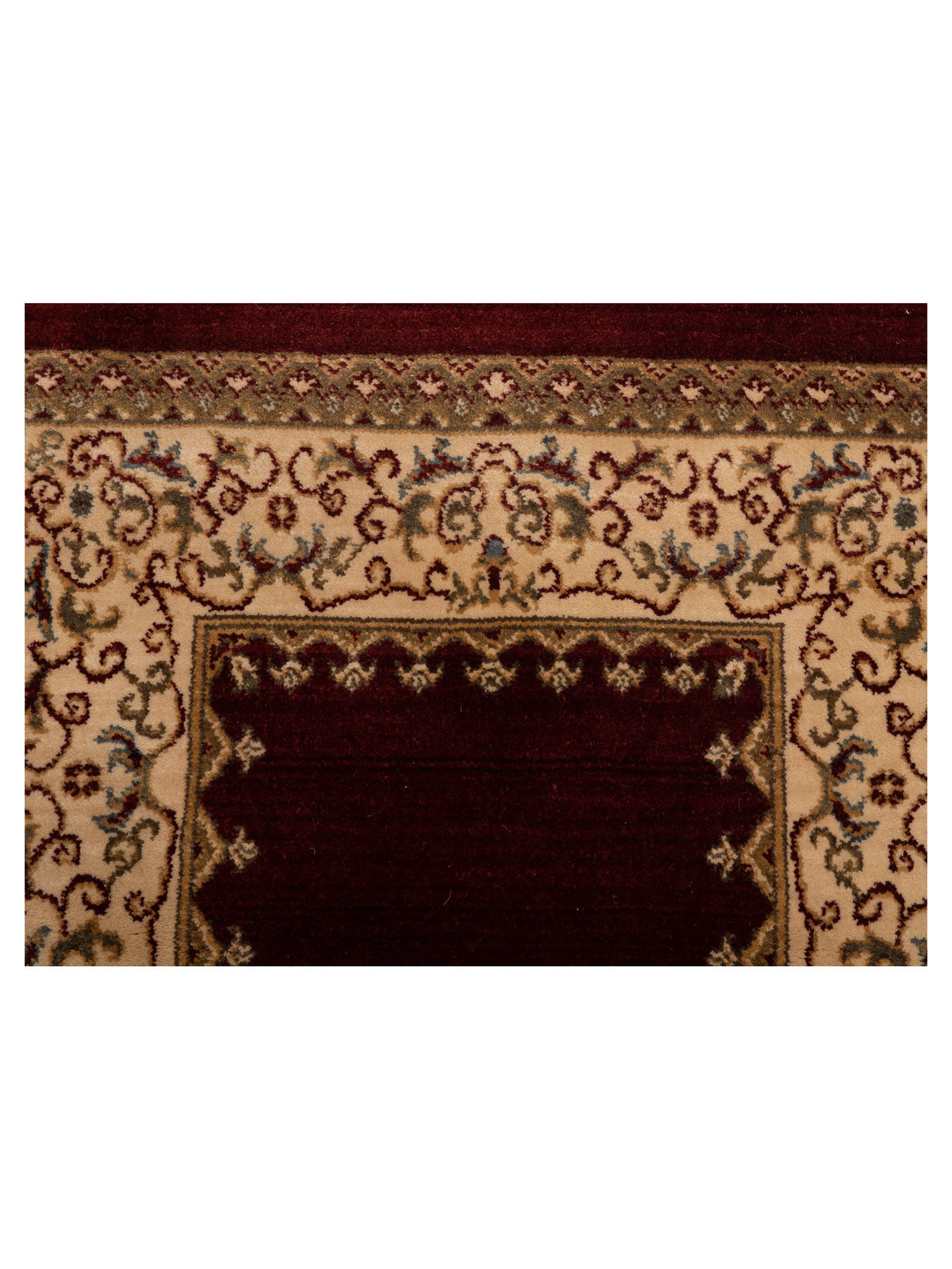 Alara 146338 Red Red 4x5.3 Machine Made Rug