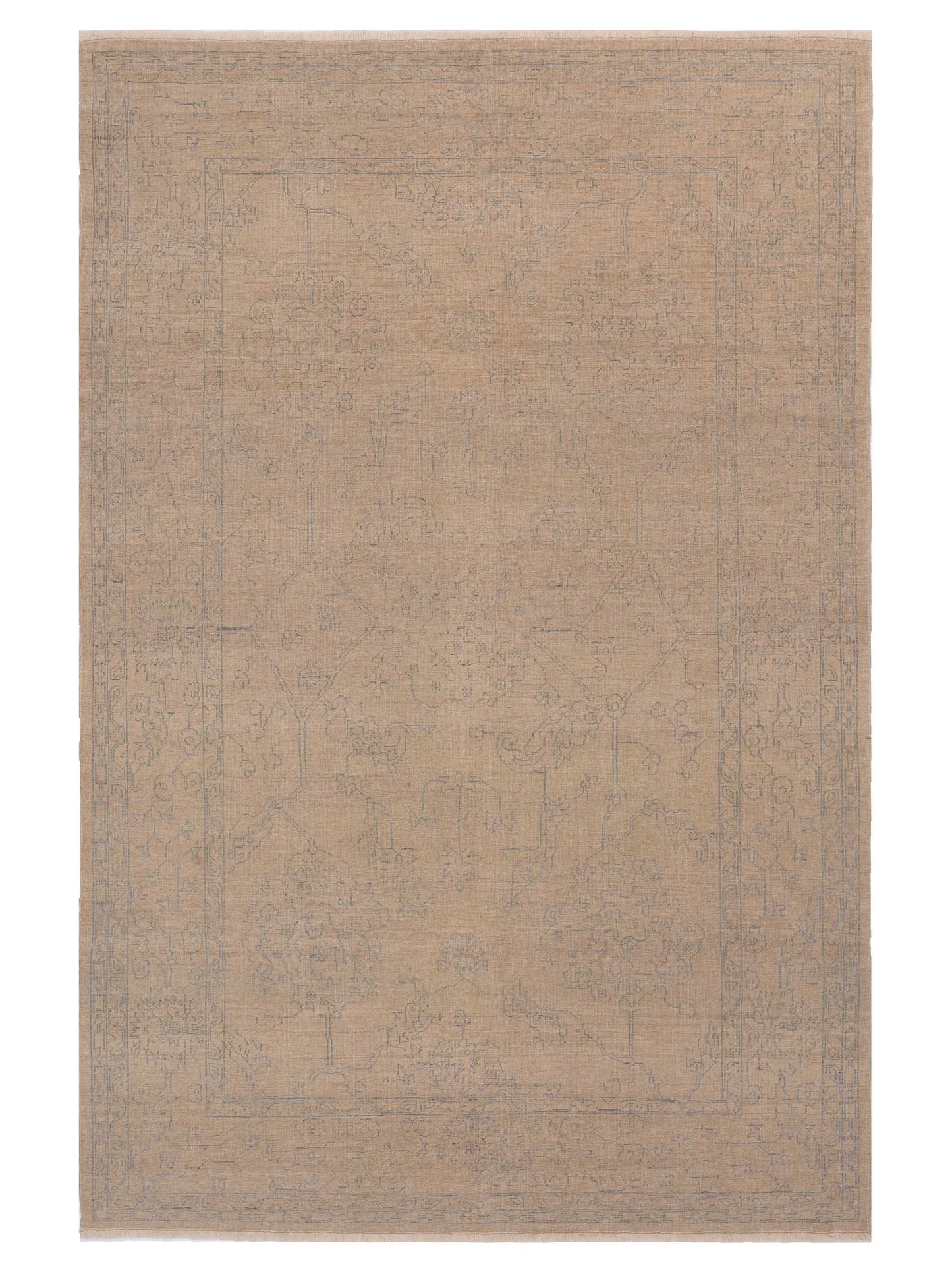 Pasha Defne  Ivory Ice Blue Transitional