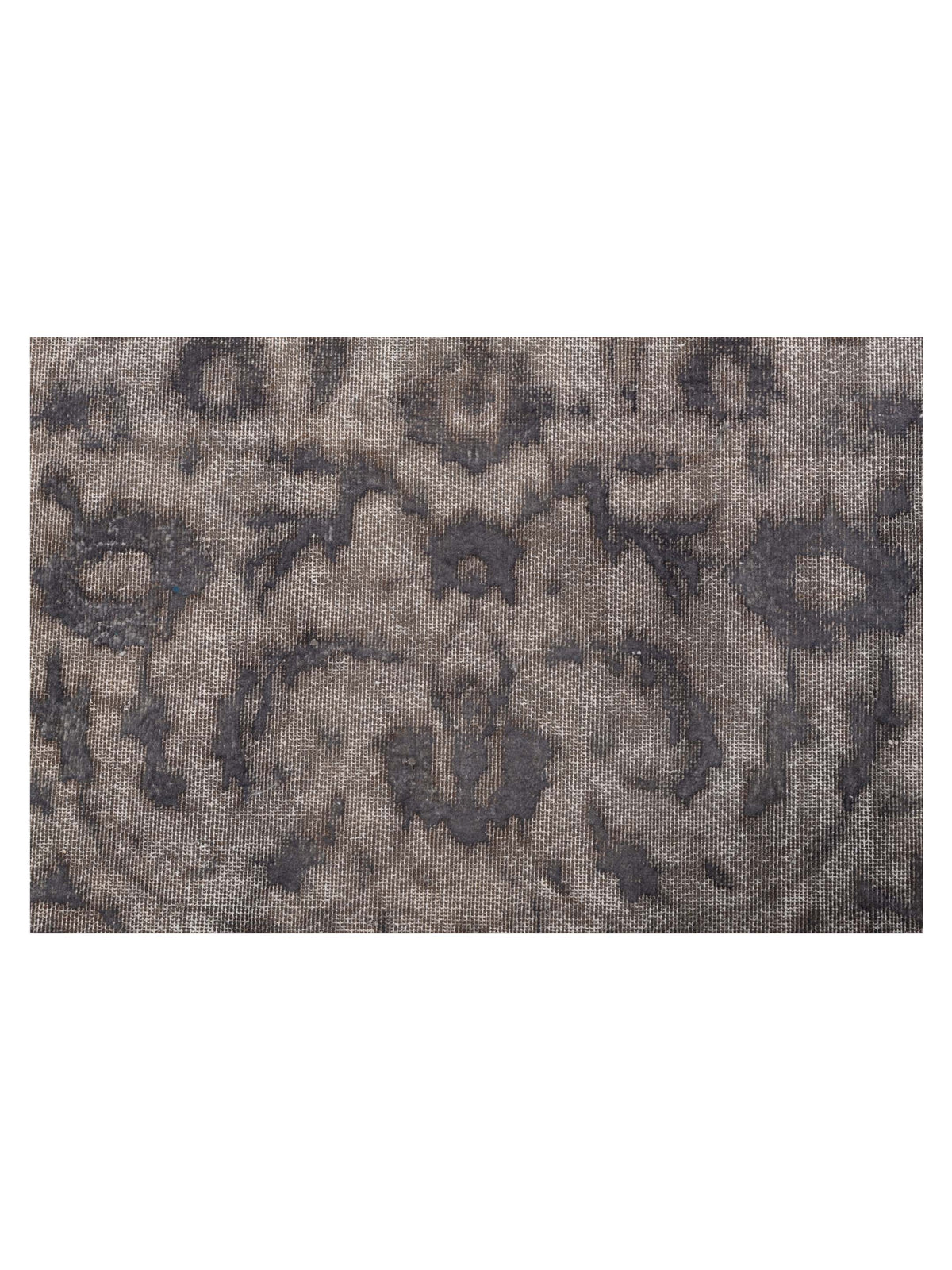 Vintage 130331 Gray 9.9x13 Hand Knotted Rug