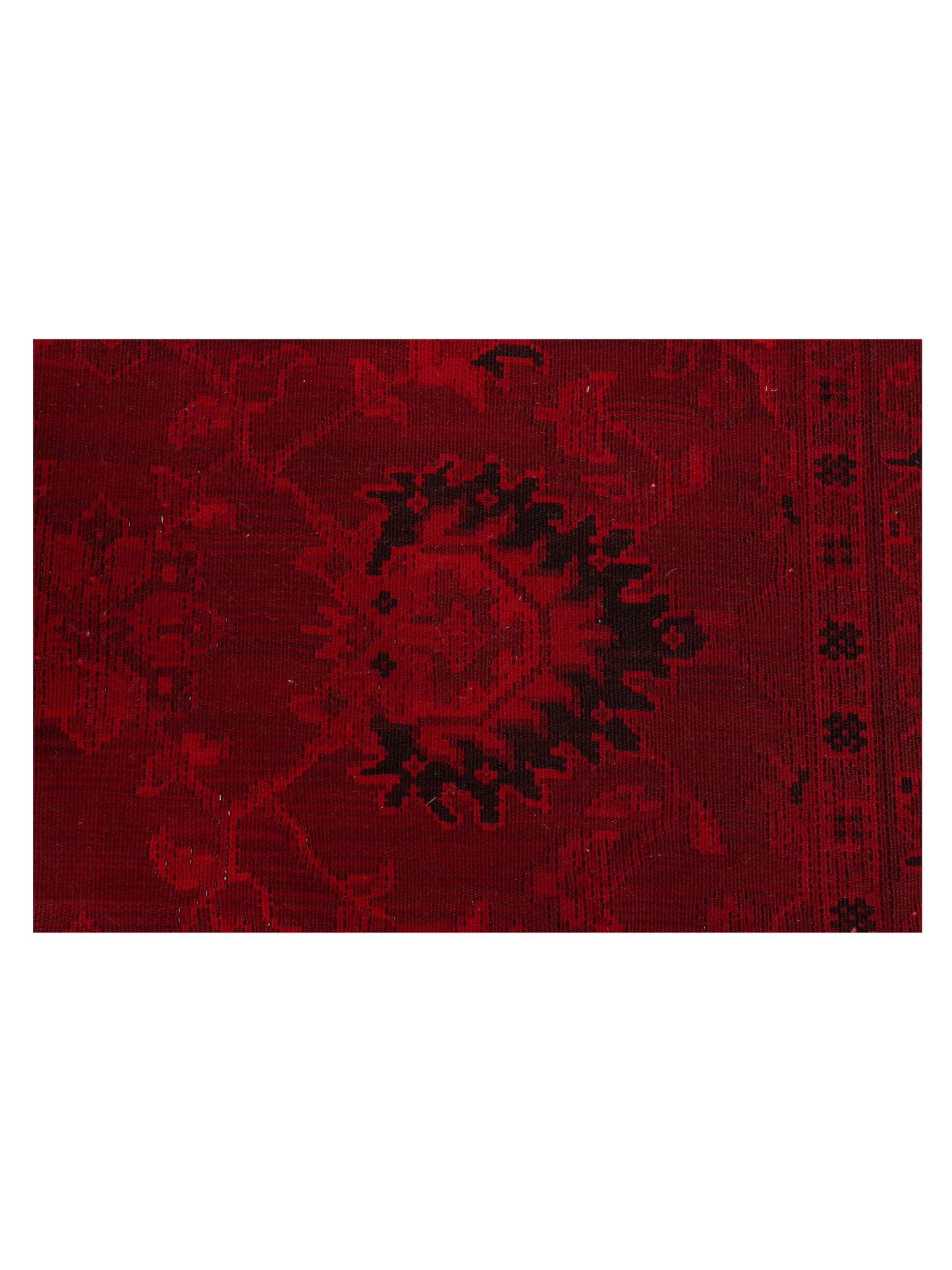 Vintage 108949 Red 5.9x7.10 Hand Knotted Rug