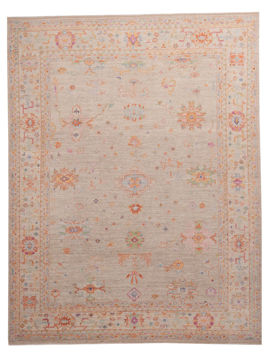Anadol Angora Oushak  Beige Beige Traditional