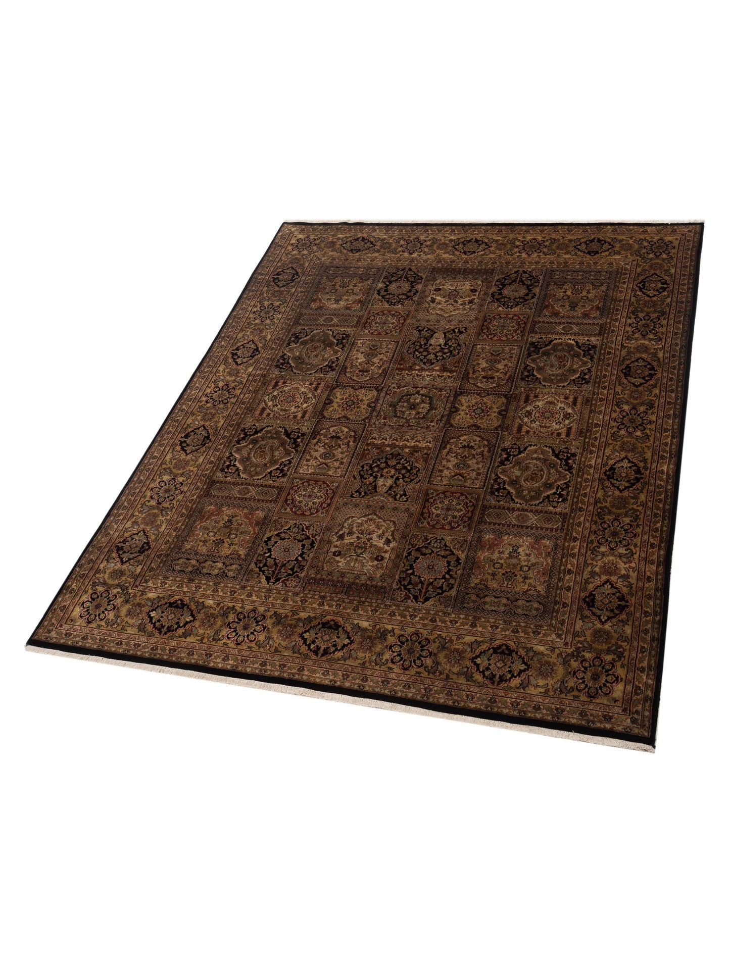 Crown 88363 Multi 8x10.1 Hand Knotted Rug