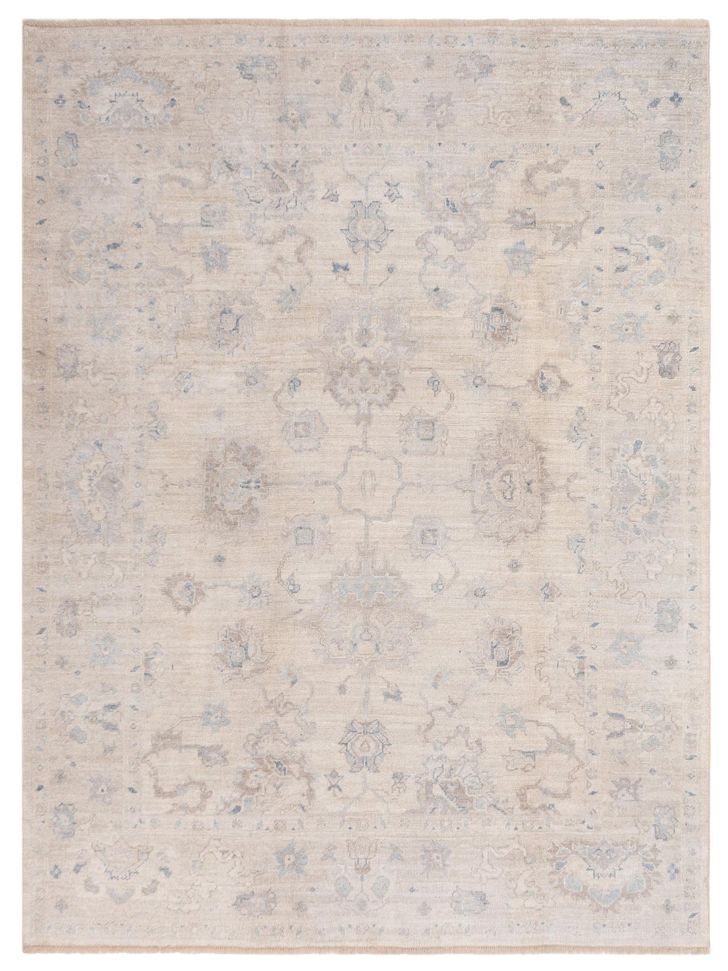 Anadol Angora Oushak  Silver Silver Traditional
