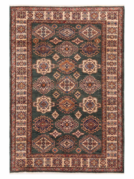 Nomad Super Kazak  Green Ivory Tribal