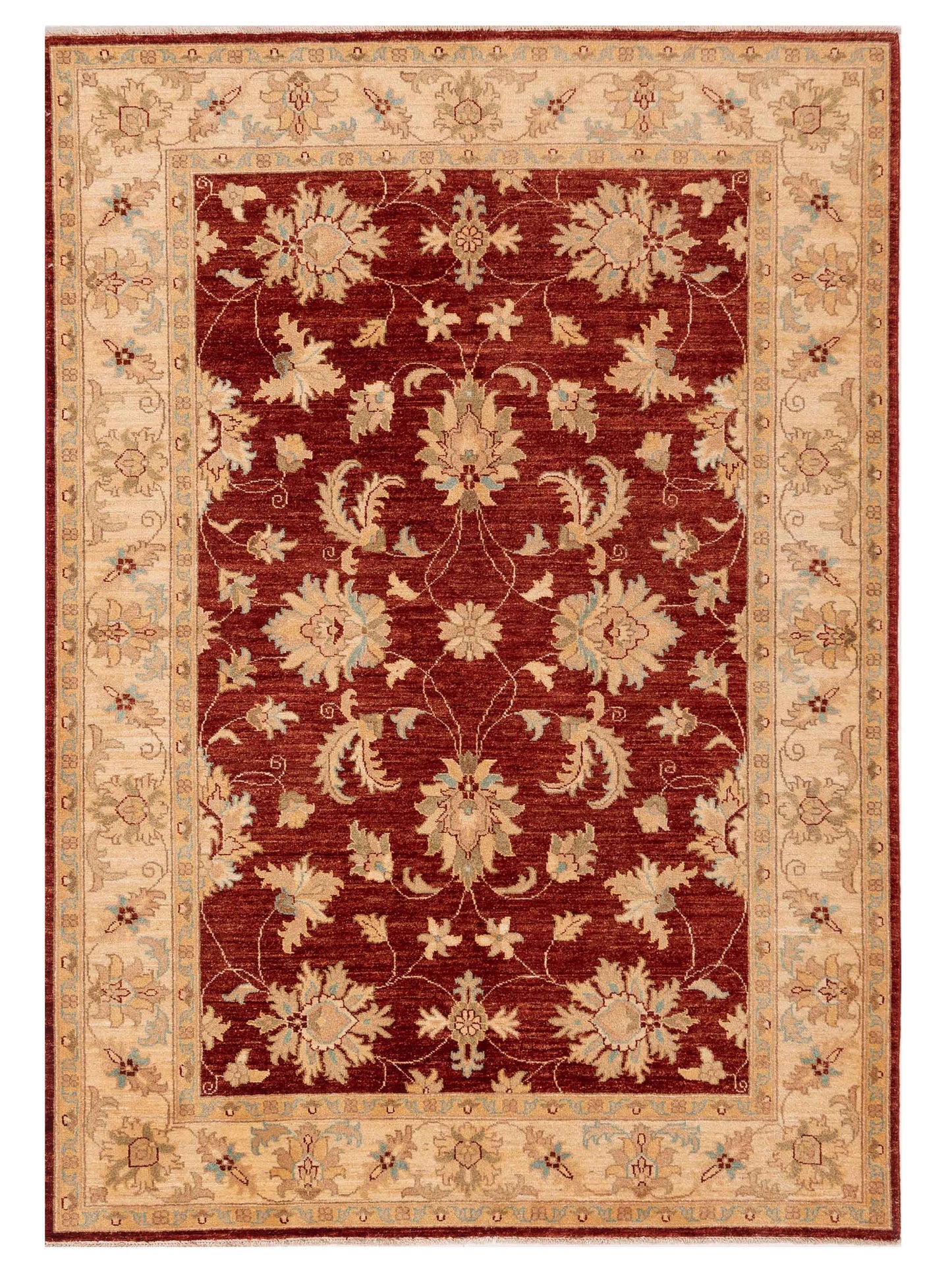 Pasha Anadol Oushak  Navy Blue Brown Traditional