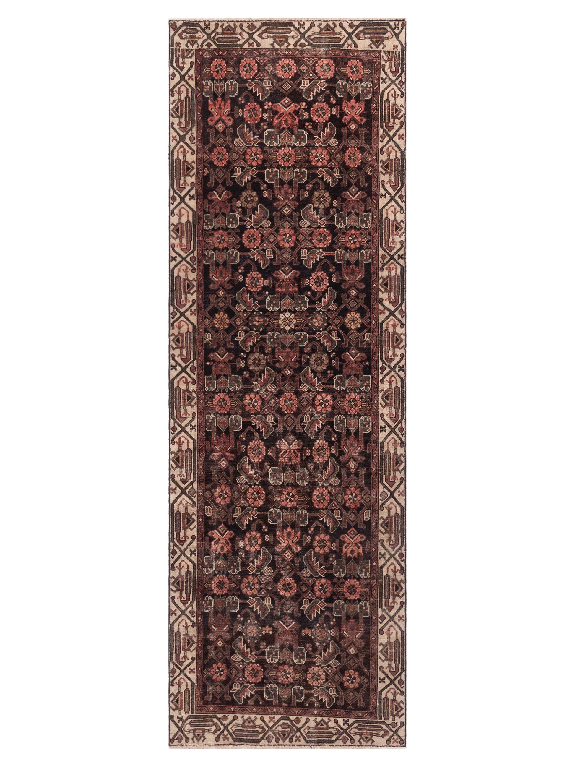 Pasha Persian  Brown Ivory Traditional