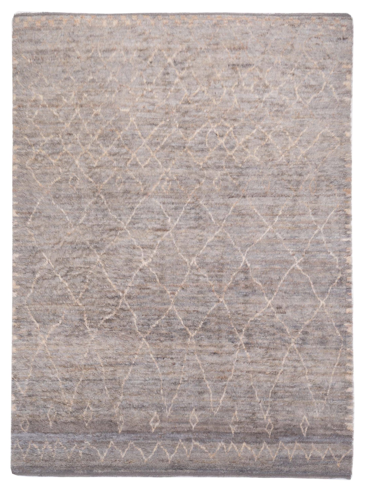 Pasha Berber  Silver Ivory Contemporary