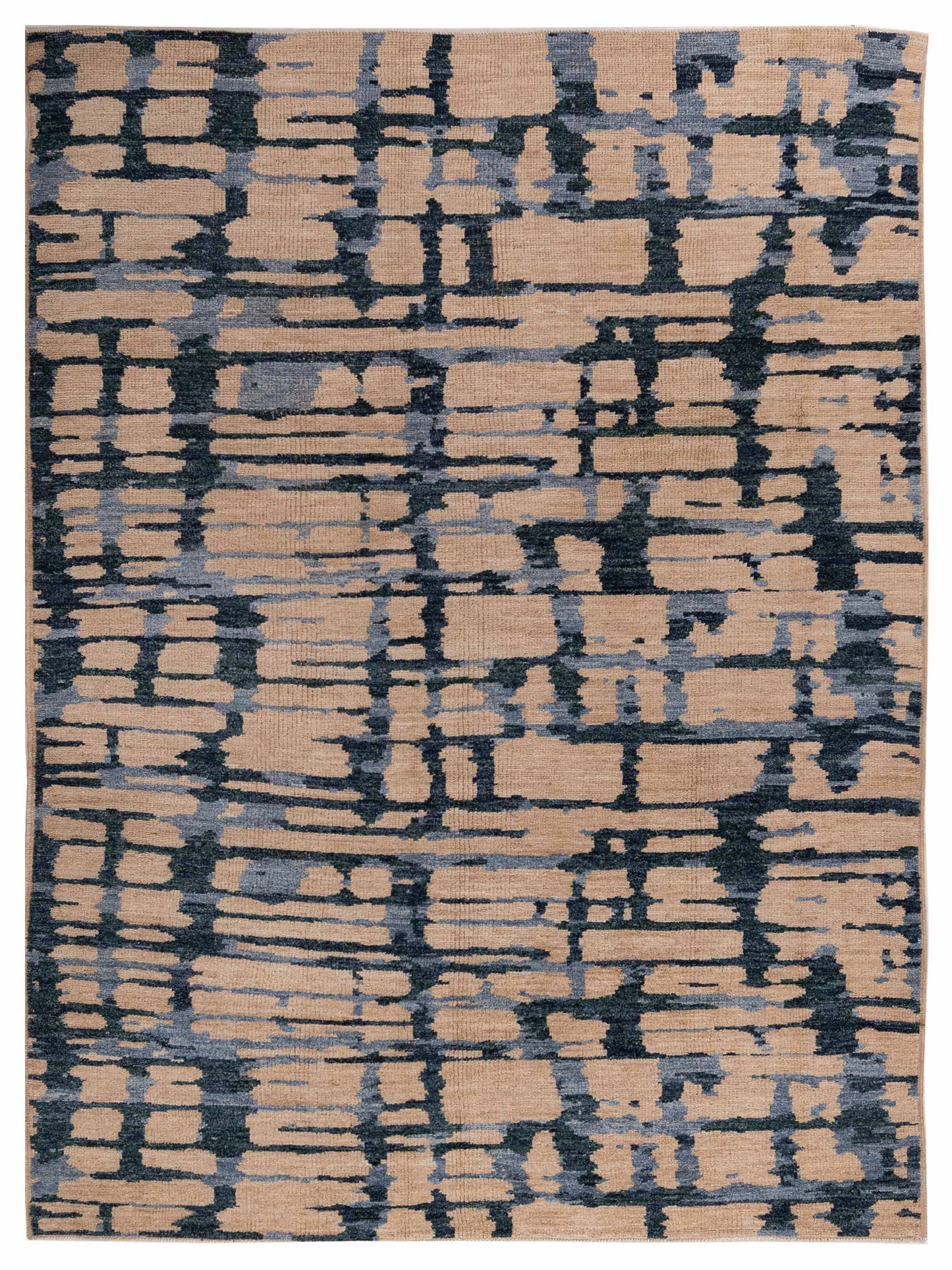 Pasha Atlas  Ivory Blue Contemporary